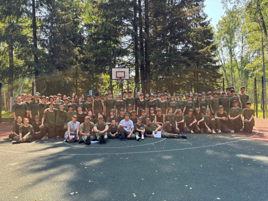 Военно-патриотическая смена «Время юных героев»